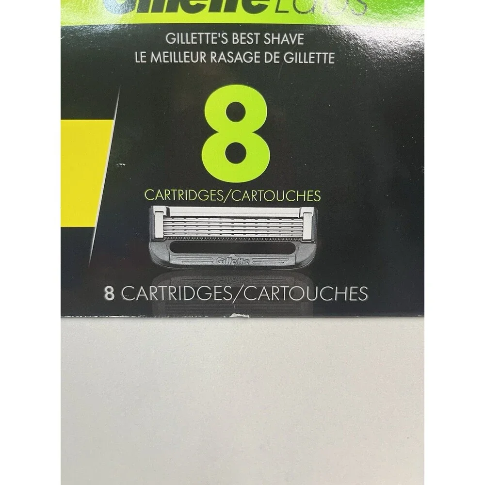 Gillette GilletteLabs 5-Blade Stainless Steel 8 Refill Cartridges for Face